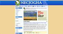Desktop Screenshot of necjogha.org